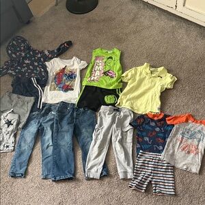 4T MEGA Bundle! Boys Mixed Outfit Bundle Assorted Tops & Bottoms